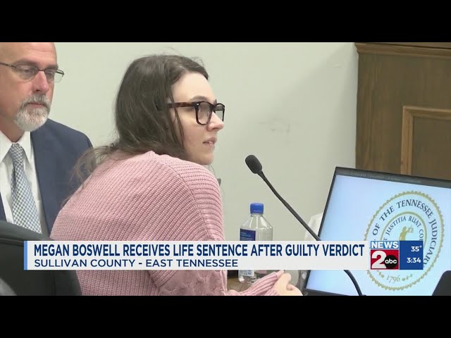 Jury hands Megan Boswell life sentence after guilty verdict