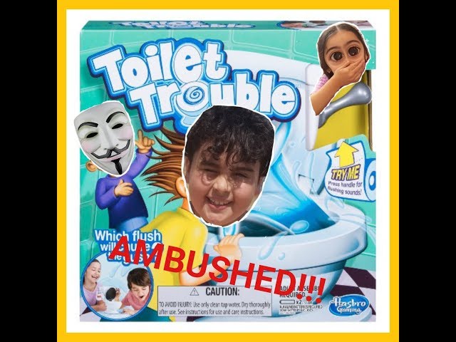 TOILET TROUBLE GAME MASTER AMBUSHED|| skit