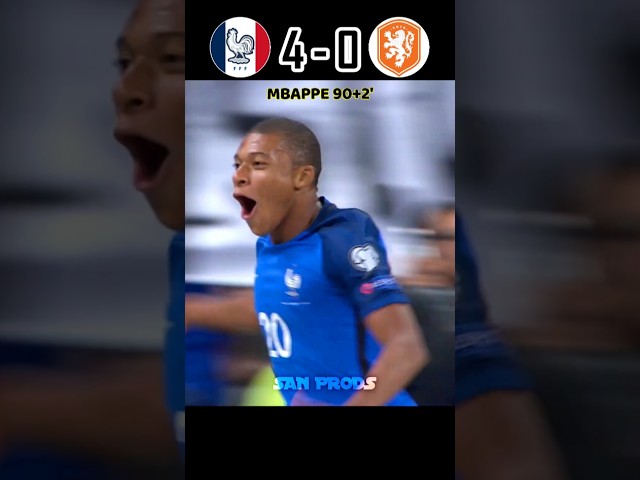 | France 🇫🇷 vs 🇳🇱 Netherlands | Mbappe Griezmann Robben |