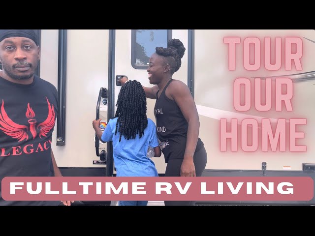 RV Tour! | Family of 3 and A Fish (Merlin) Full-time RV Life | DalaDFitness