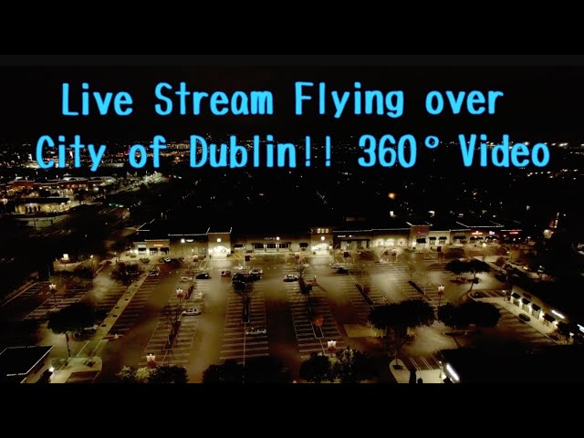 DJI AIR 2S 360° Live Stream City of Dublin [Help of my beautiful Daughter Marwah]