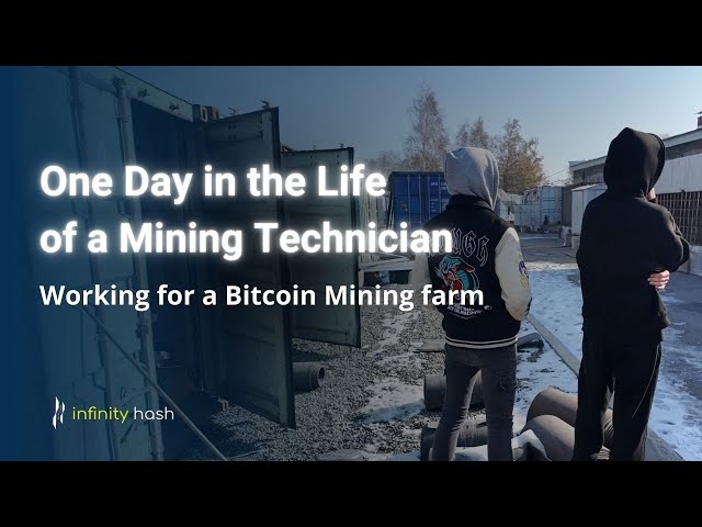 One Day In The Life of a Bitcoin Mining Technician