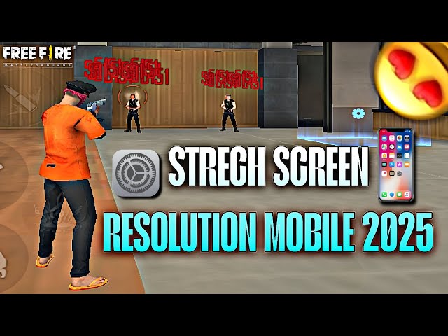 Stretch screen resolution tutorial for free fire 2025