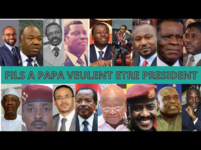 Politique Africaine: Ces Présidents qui préparent leurs fils à la succession au pouvoir