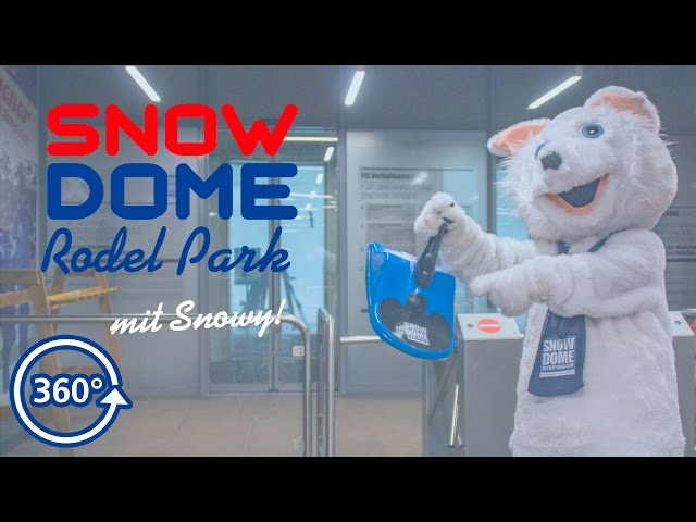 Snow Dome Bispingen - Rodel Park mit Snowy - 360 Grad - injected360