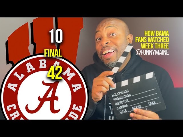 How Bama Fans Watched WEEK THREE | 2024