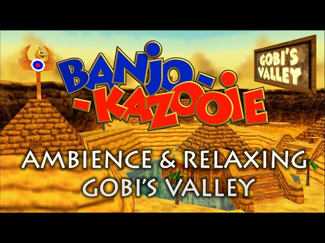 Banjo-Kazooie • Ambience Gobi's Valley • 4K