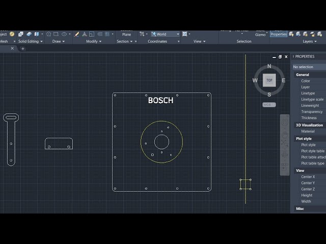 Live Stream 83 | 360 SD screen Simple Part CAD 2D Drawing AutoCAD