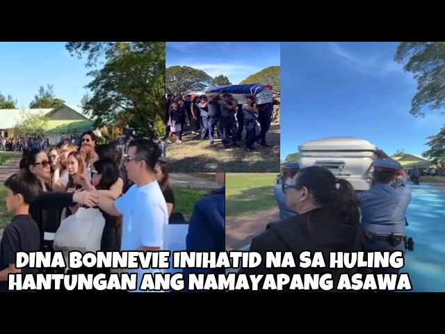 Pinaka malungkot na araw sa buhay ni Miss Dina Bonnevie😭 hindi iniwan ang asawa hanggang sa huli.