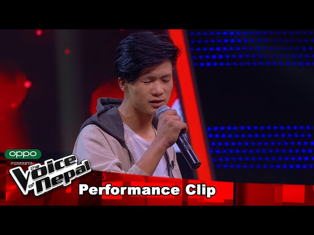 Karan Rai "Malai Vanna Audaina…."| Blind Audition Performance | The Voice of Nepal S3