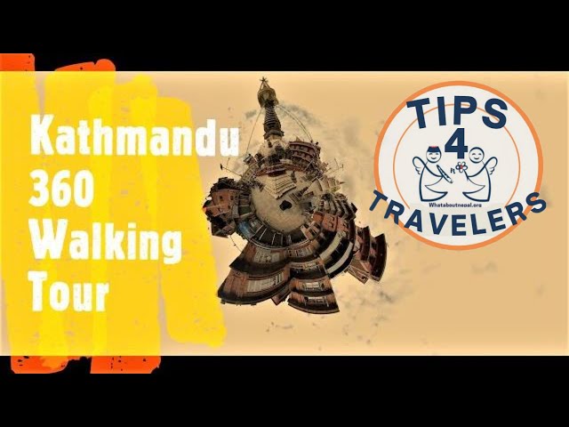 Walk with me in Kathmandu during Covid 19 (360 Video)