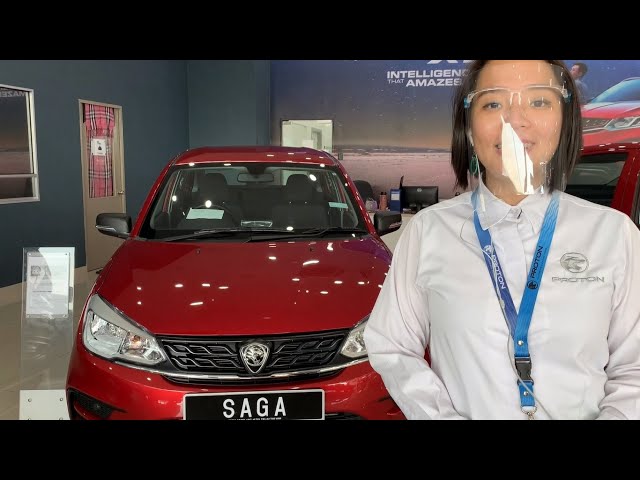 2021 PROTON SAGA STANDARD SHOWCASE & WALK THROUGH of Proton Saga 2019