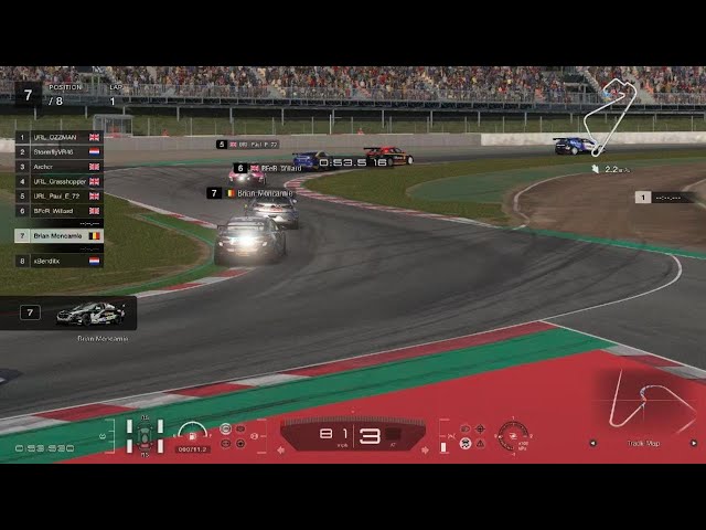 URL Ultimate Racing League Round 7 Race 1 BTCC series Barcelona national