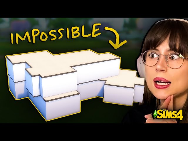 I Tried Lilsimsie’s Impossible Shell Challenge in The Sims