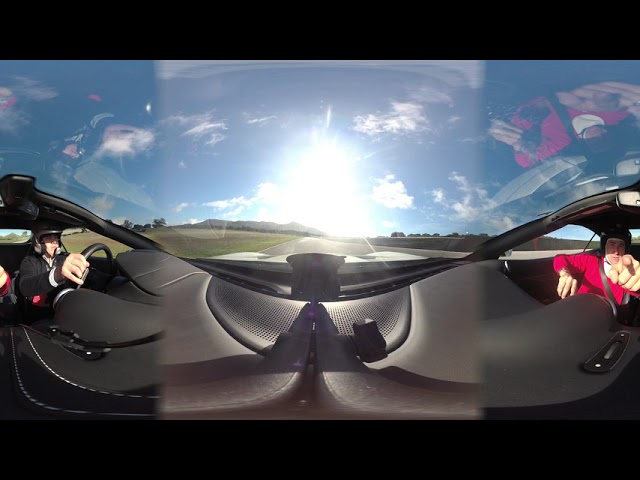 Ferrari Portofino on Ascari Circuit test track - 360 CAM