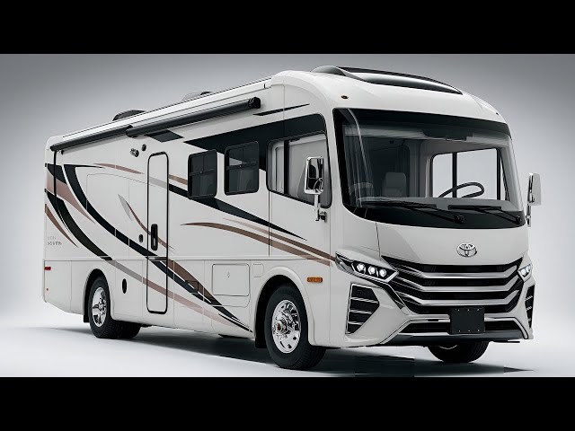 2025 Toyota Camper Motorhome – The Ultimate Off-Grid Adventure Van!