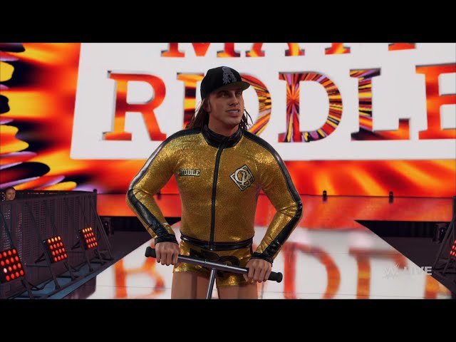 Matt Riddle Vs The Miz Normal Match - Raw I WWE 2K23 PS5 4K