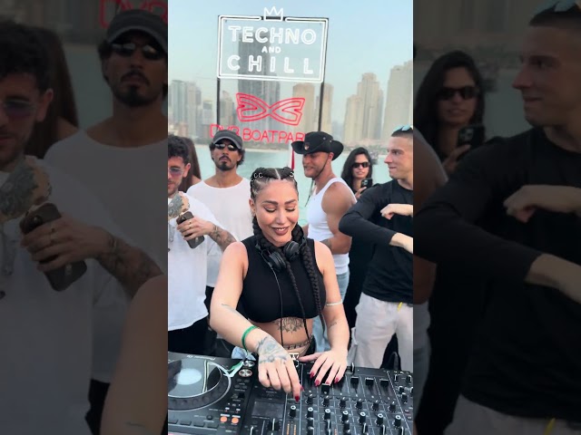 RAAH @ dxb boat party , techno & chill