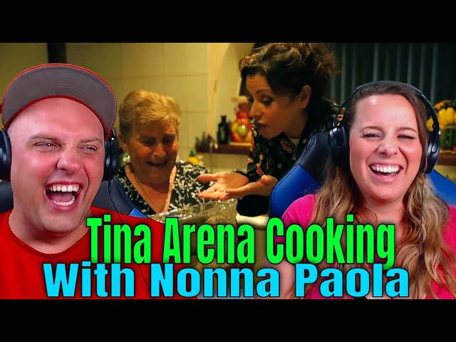 reaction to Tina Arena Cooking With Nonna Paola | The Wolf Hunterz Reactions