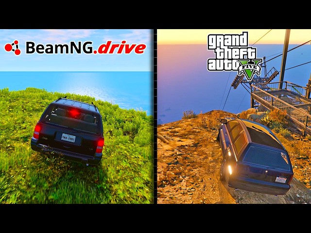 BeamNG.drive Vs GTA 5