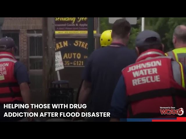 Helping those with drug addiction after flood disaster