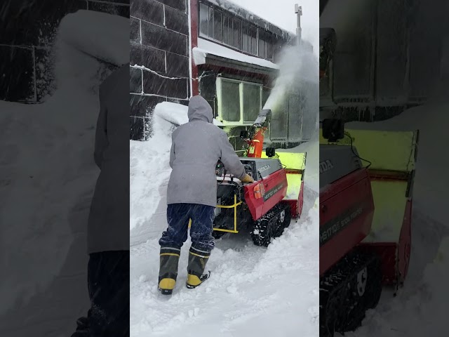 ホンダ除雪機