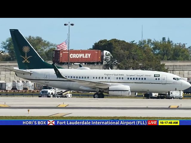 🔴 LIVE | FLL Plane Spotting  | Fort Lauderdale-Hollywood International Airport | February 22, 2025