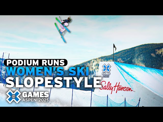 Women’s Ski Slopestyle: Top 3 Medal Runs | X Games Aspen 2025