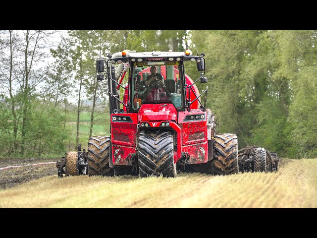 EPANDAGE de LISIER SOUS LA PLUIE ! Leuridan Agro Logistics