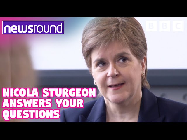 First Minister Nicola Sturgeon Answers YOUR Cost of Living Questions | Newsround