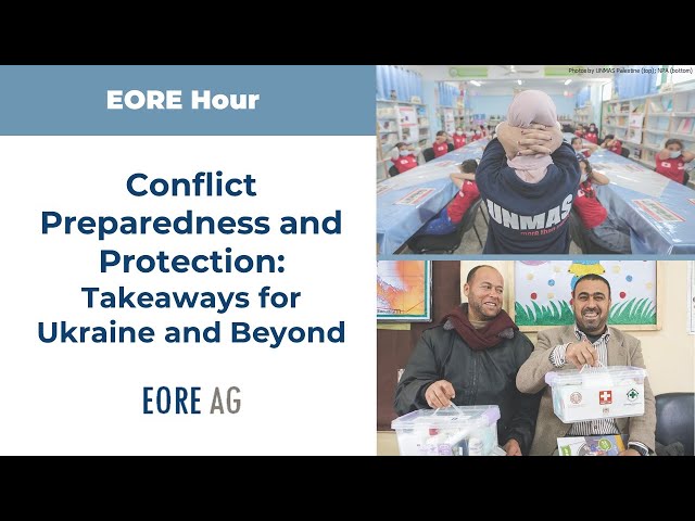 Conflict Preparedness and Protection: Takeaways for Ukraine and Beyond