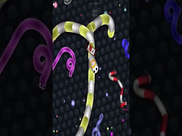 Slither.io | Playing with challengers. #slitherio #shorts #denidhina