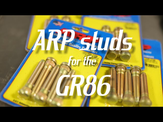 ARP extended studs for the GR86