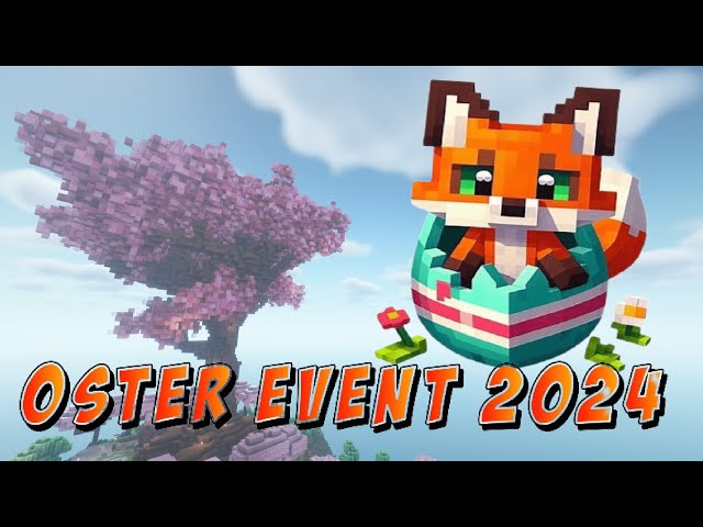 EASTER EVENT 2024 with giveaway - 12 hour stream #minecraft #survival #roleplay