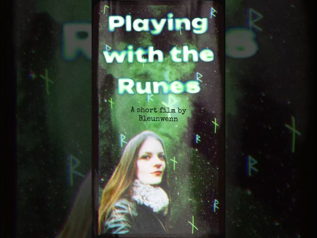 Here is a short film called “Playing with the Runes”.  ᚾᚱ🤍✨