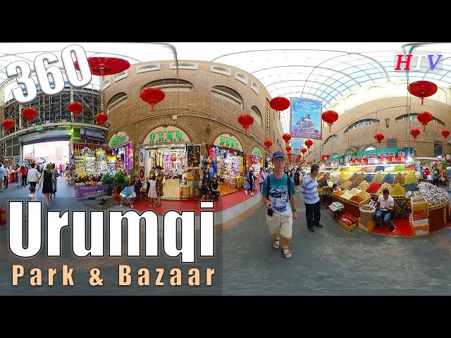 360VR Urumqi,China-A walk in 2019