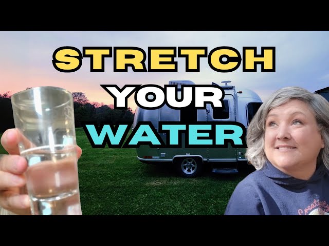 2 Weeks 20 Gallons?! 🤩PRO TIPS RV BOONDOCKING WATER: How to Double Your Time Dry Camping