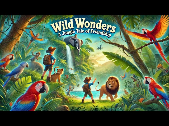 Wild Wonders: A Jungle Tale of Friendship . English kids story