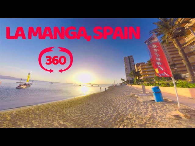 La Manga,  Spain VR 360 travel video  Ла Манга, Испания.