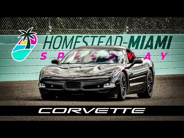 Corvette C5 – Cruising at Homestead Speedway