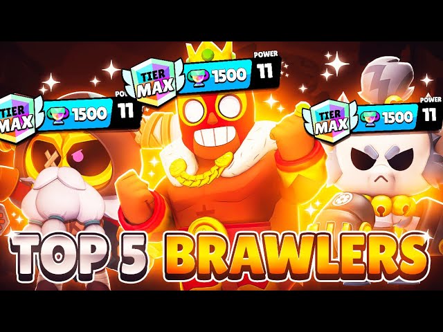 Top 5 Easiest Max Tiers In Brawl Stars (New Meta)