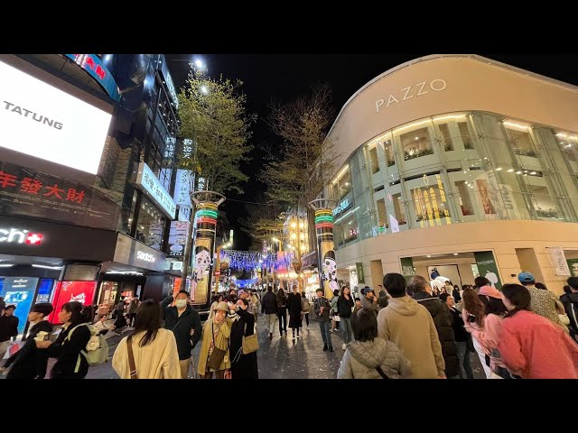 【360🌏+4K影片】夜游西门町 Night Walk In Taipei Ximending