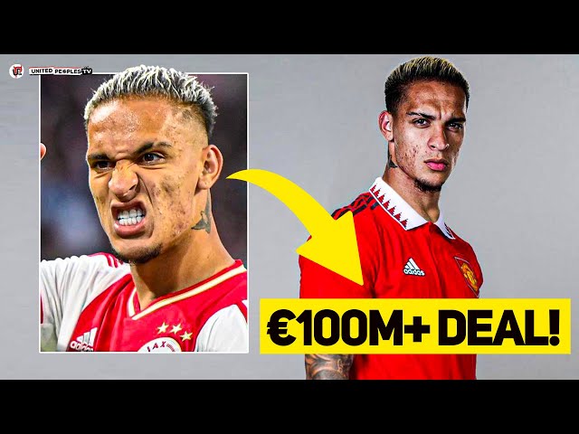 ANTONY TO MAN UTD: €100M+ DEAL! | Ajax Agree To Sell Brazilian Star To Ten Hag