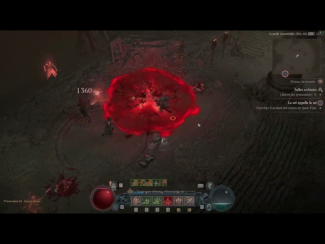 Diablo 4 Necromancer morbid explosion leveling phase