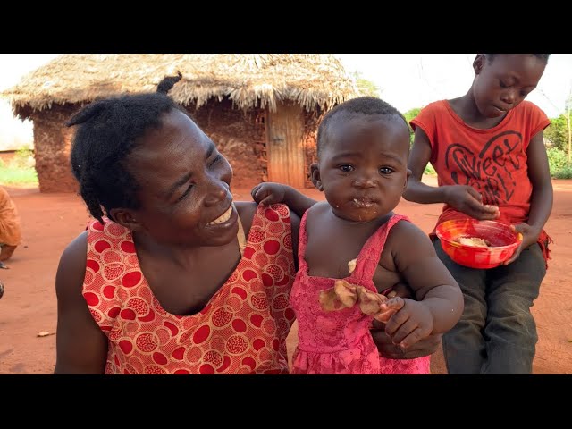 African Village Life #cooking Organic Delicious Rural Food For Dinner