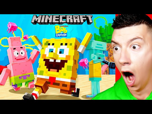 BOB L'ÉPONGE MINECRAFT est INCROYABLE !! (JEU COMPLET)