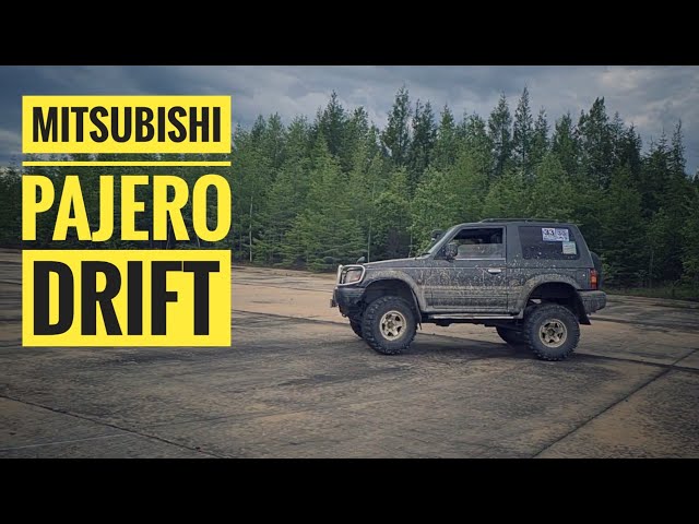 Паджеро 2 и Навара.  Mitsubishi Pajero 2 off-road. Nissan Navara D40