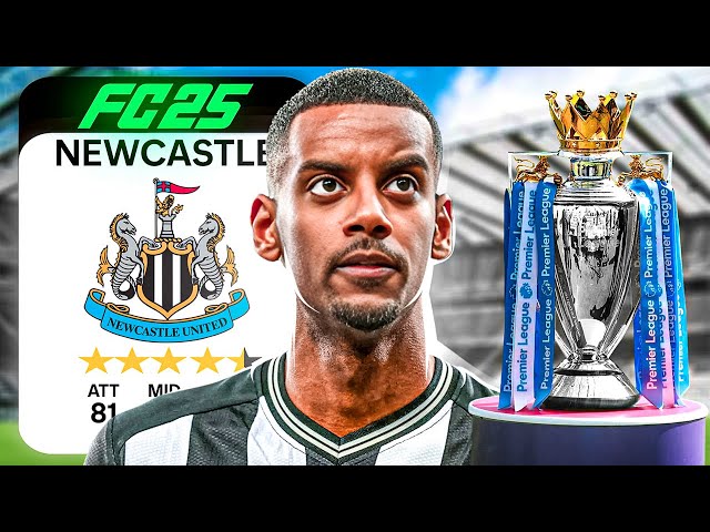 I Takeover Newcastle United For 10 Seasons In FC 25