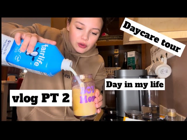 Daycare tour | day in my life | hangout with me. VLOG pt 2